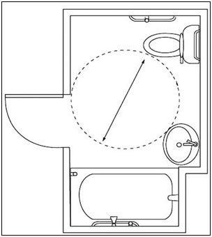 accessible 3 piece bathroom