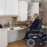 Kitchen wall cabinet lift