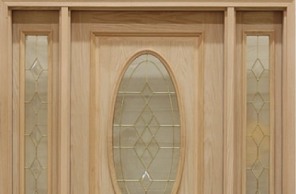 exterior door with single sidelite