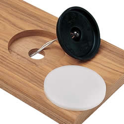 In deck lighting disc