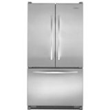 Refrigerator with bottom drawer freezer